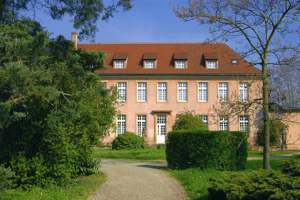 La residence vue du parc